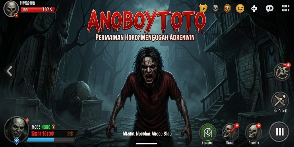 Tampilan gameplay yang menegangkan di ANOBOYTOTO.