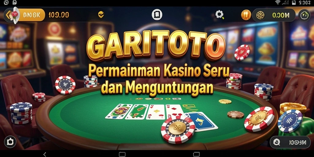 Screenshot menunjukkan gameplay seru dan menarik dari GARITOTO.
