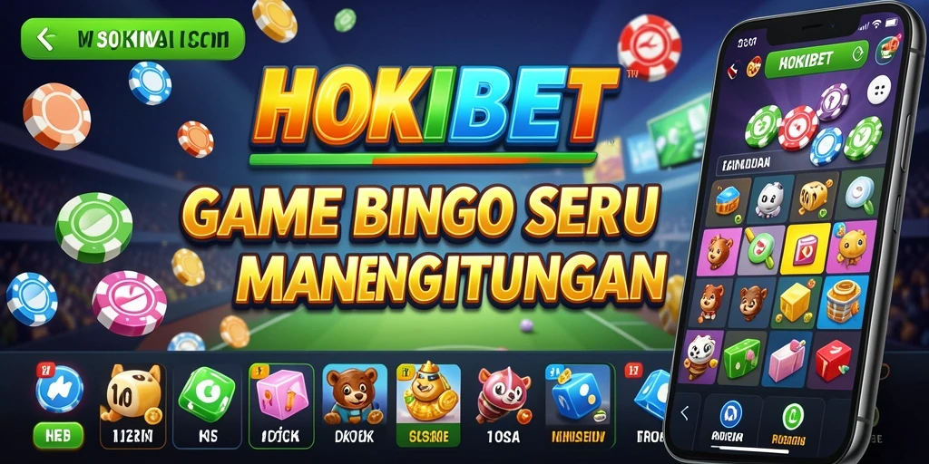 Tampilan antarmuka HOKIBET yang menarik saat bermain Bingo.