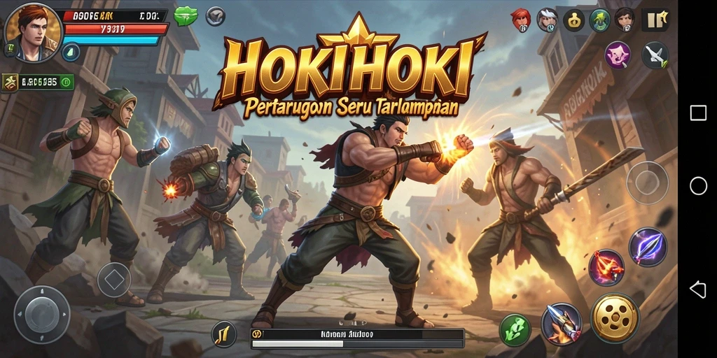 Tangkap aksi mendebarkan di HOKIHOKI saat bertarung.