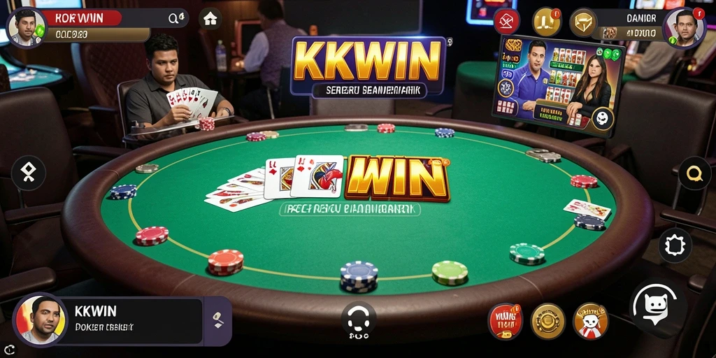 Tampilan gameplay seru dan kompetitif di KKWIN