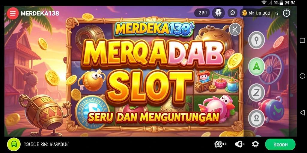 Gambaran permainan Slot yang menarik dan menguntungkan di MERDEKA138.