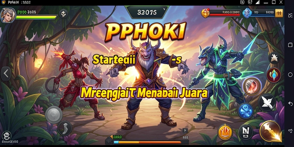 Screenshot gameplay PPHOKI menunjukkan strategi dan aksi seru.