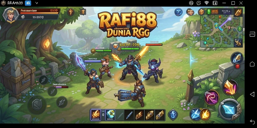 Tampilan gameplay seru di dunia RPG penuh petualangan.