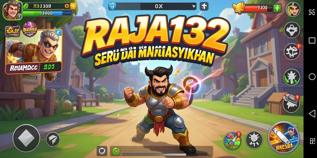 Tampilan gameplay seru RAJA132 dengan aksi cepat dan grafis menawan.
