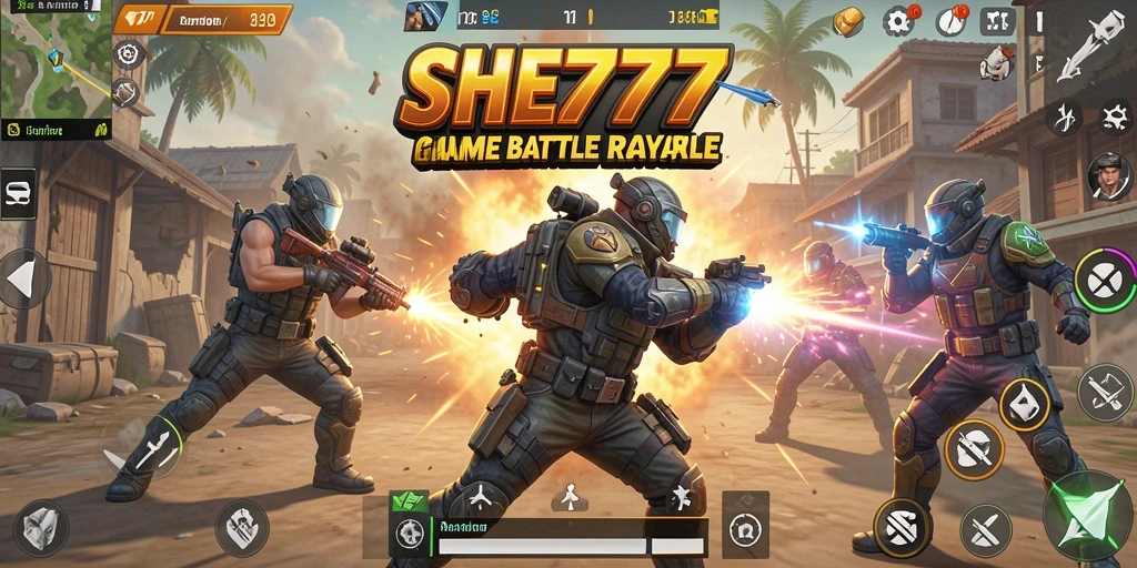 Tangkapan layar gameplay SHE777 yang dramatis dan mendebarkan.