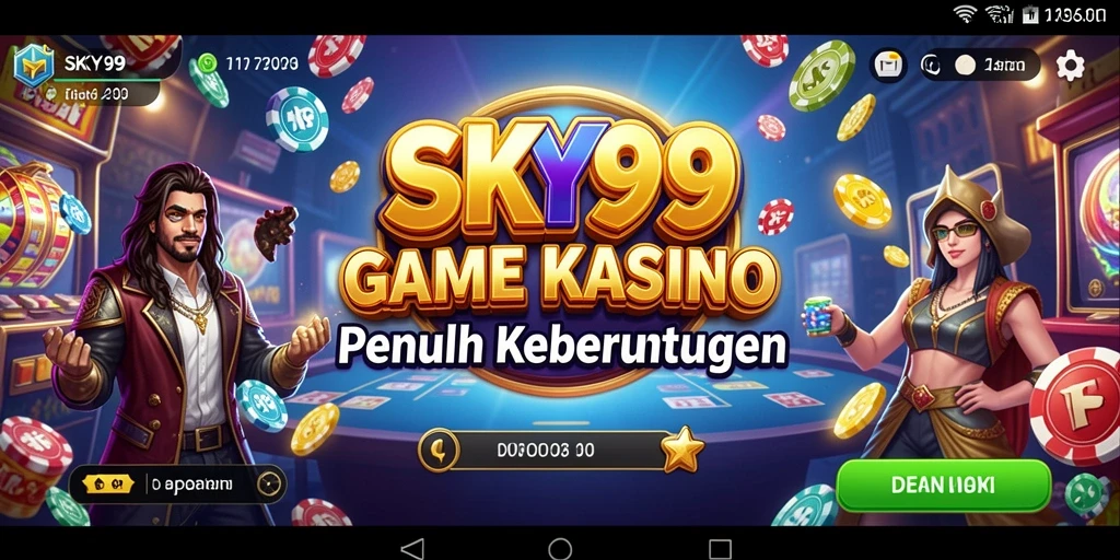 Tampilan gameplay menarik dari SKY99 dengan berbagai permainan Kasino.