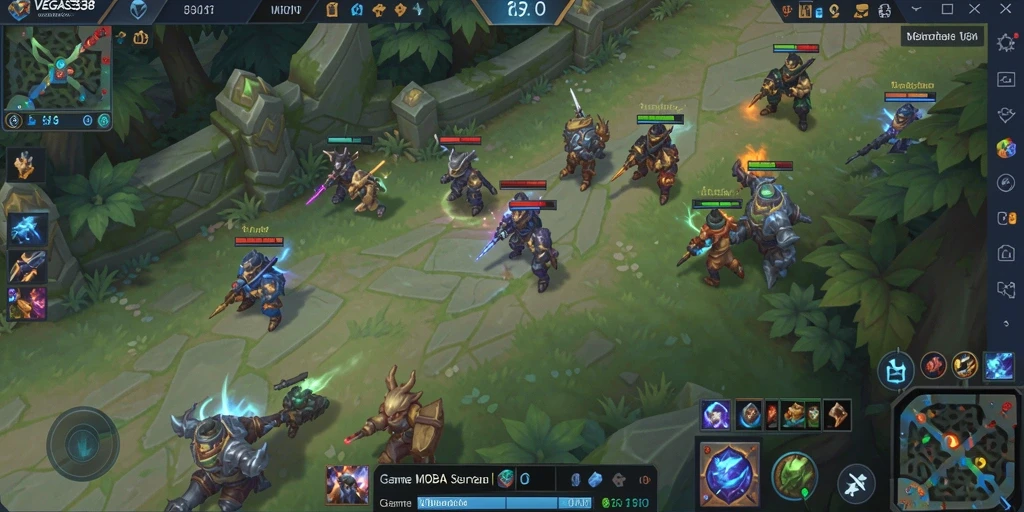 Tampilan gameplay seru dan strategi dalam VEGAS338